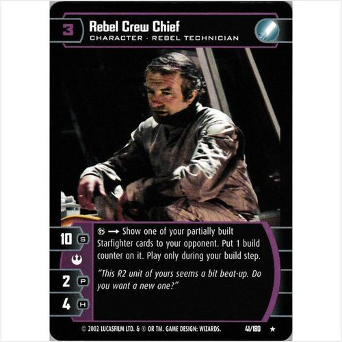 Star Wars TCG A New Hope - #41/180 - Rebel Crew Chief