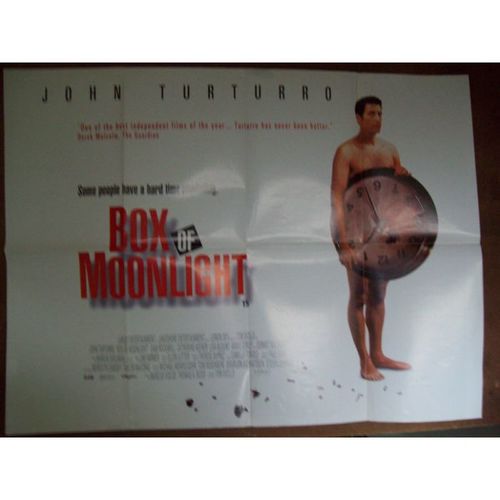 BOX OF MOONLIGHT John Tutturro, Sam Rockwell 1996 Movie Quad Poster