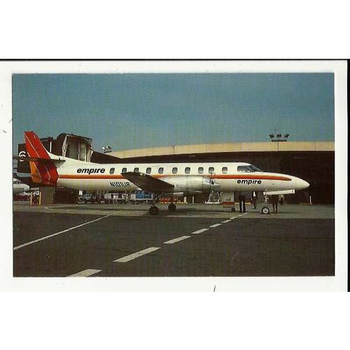 Aviation EMPIRE AIRLINES METRO II Postcard by Mary Jayne (MJ703)