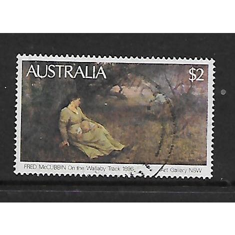 AUSTRALIA 1981 PAINTINGS $2 ON THE WALLABY TRACK SG 778 FINE USED
