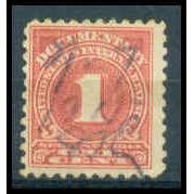 Used R207 1c Series of 1914 Just Clears WA1891