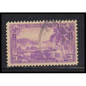 Used 802 3c Virgin Islands Fine W3873