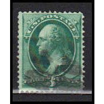 Used 158 3c George Washington Just Clears RA0079