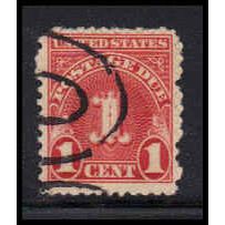Used J80a 1c Postage Due Average Plus K1421