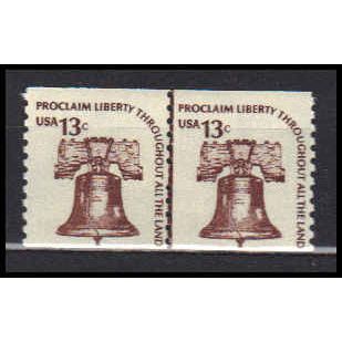 1618 13c Liberty Bell Just Clears MNH CLP CA0274