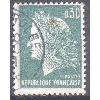 France 1969 - 30c green - "Republique" - used 2