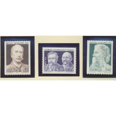Sweden Stamps Scott #1028 To 1030, Mint Lightly Hinged