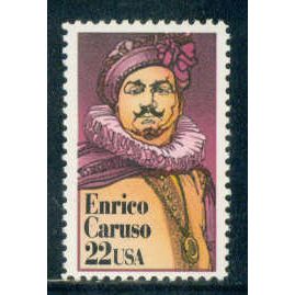 2250 22c Enrico Caruso Fine MNH MA2073