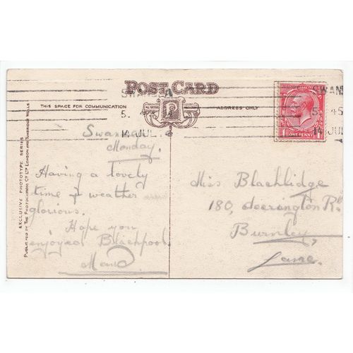 Cwmdonkin Park and Training College Swansea Postcard
