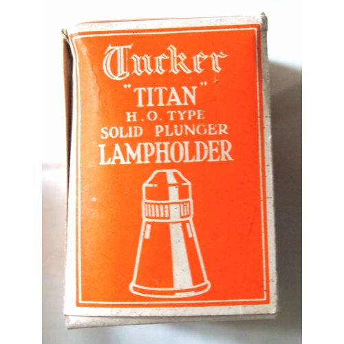 Tucker Titan HO lamp socket box circa 1920 very rare