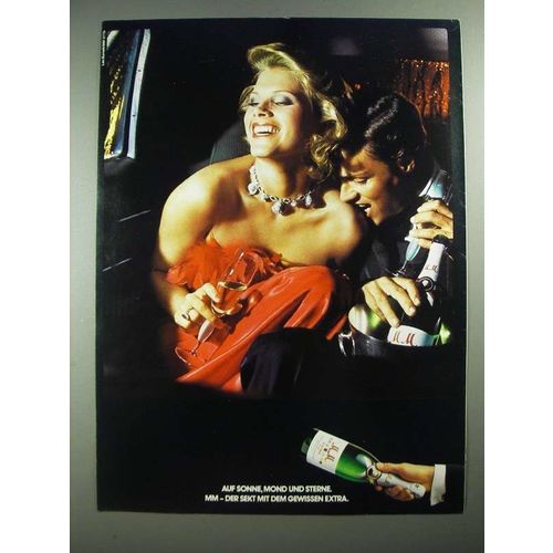 1977 MM Champagne Ad - in German
