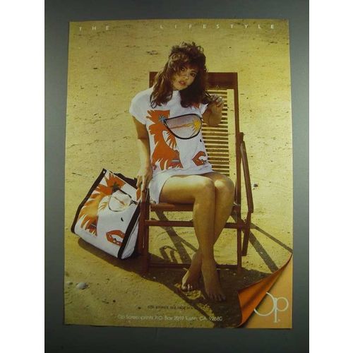 1984 OP Screenprints Fashion Ad - The Lifestyle