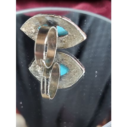 Camila Sterling Silver & Genuine Turquoise Ring
