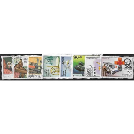 1980's 8 different values - #6 cancelled
