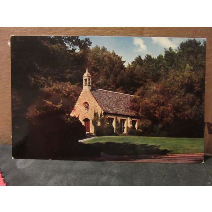 SCOTTISH CHURCH, FOREST LAWN MEMORIAL-PARK, GLENDAL, CALIFORNIA, used postcard =