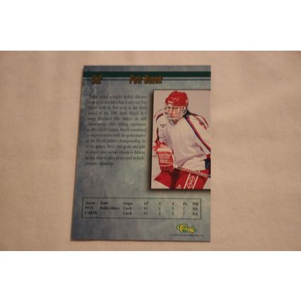 Peter Buzek 1995 Classic Hockey Draft 95 NO. 52