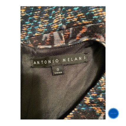 Antonio Melani Donna Printed Pints Sheath Dress NWT Size 0