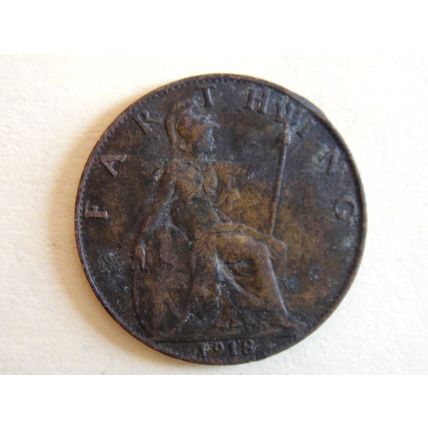 1918 Farthing ¼d 001
