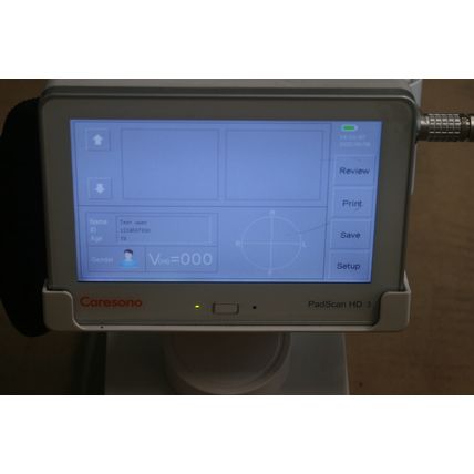 Caresono PadScan HD3 Bladder Scanner HD 3 +N2 2.5MHz Probe & Dock station