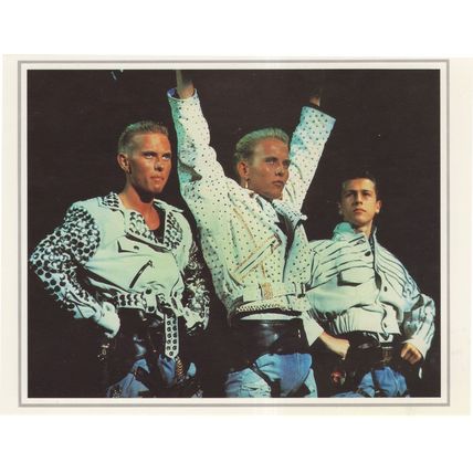 Bros Boyband Live In Australia Postcard