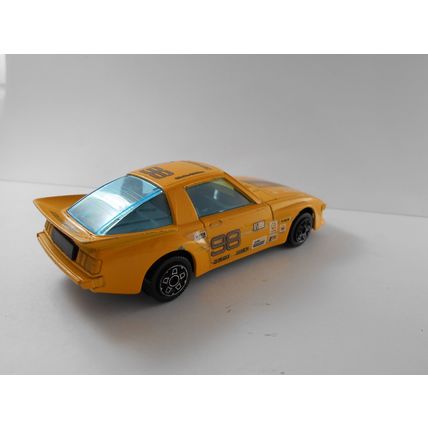 Burago Mazda RX/7 #98 1/43 scale (yellow) good condition