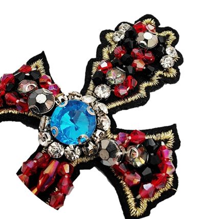Cross Jewelled Sew On Decoration Trimming Gothic Rock Punk 6.2 cm x 10.2 cm P418