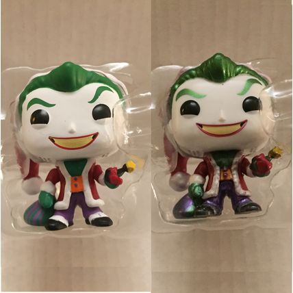 NEW Holiday DC Joker Funko Pocket Pop Figure & Metallic Pocket Pop Figure