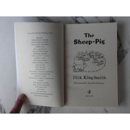 The Sheep-Pig Book Dick King-Smith animal adventure childrens classic kids novel