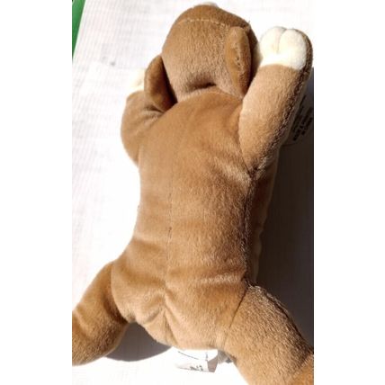 VTG, Toy Factory Bulldog, Brown, 9 in Long