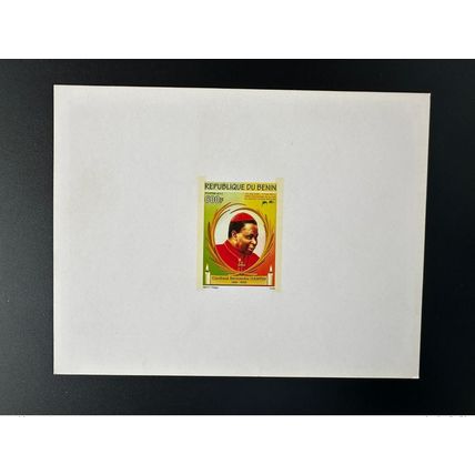 Bénin 2011 Mi. 1650 Epreuve de Luxe Cardinal Bernardin Gantin Religion 1922-2008