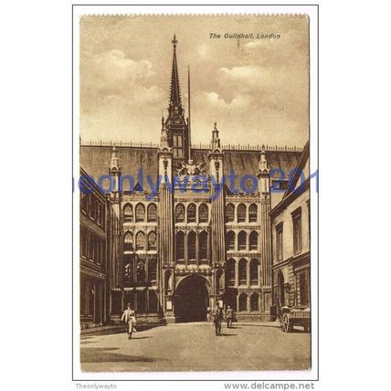 Guildhall, London, England, 1926, Postcard