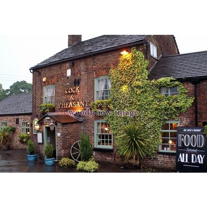 pu3340 - Cheshire - The Cock & Pheasant in Bollington, c2008 - print 6x4