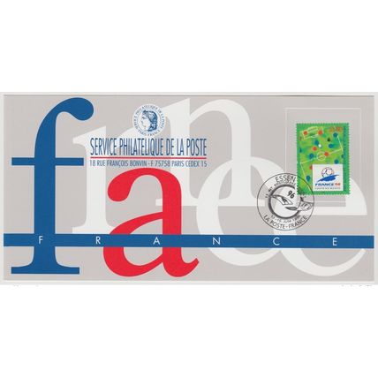 143 Carte officielle Exhibition Essen 1996 France FDC FIFA 1998 Coupe Monde