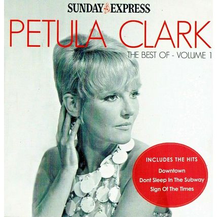 Petula Clark The Best Of Petula Clark CD VOLUMES 1 & 2 - SUNDAY EXPRESS PROMO