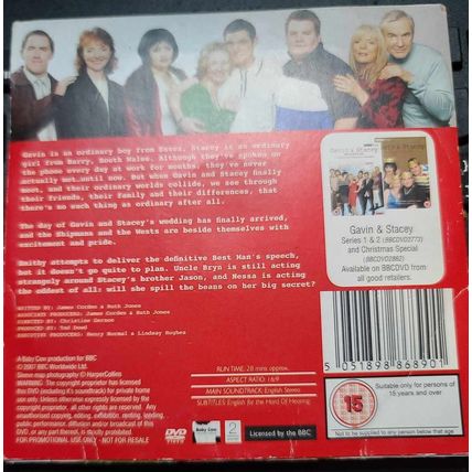 Gavin & Stacey DVD Promo The Sun Series One Episode 6