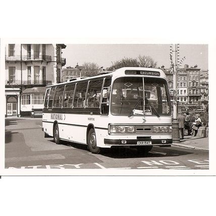 Black & White Photograph of Maidstone & District Motor Services Ltd. - CKR 154T