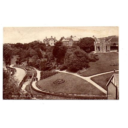 Beech Road, Old Colwyn - Postally Unused - Valentine & Sons. Ltd Postcard