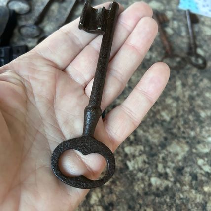 Vintage 5" KEY Decorative French late 19th Century GC Antique Display Item