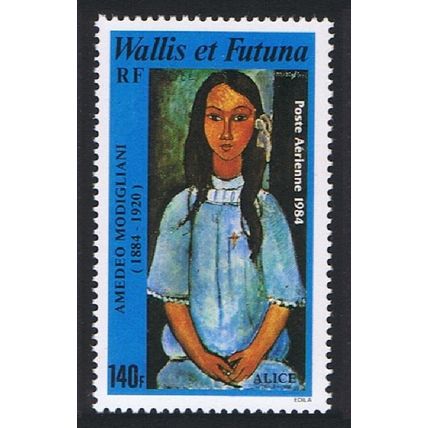 Wallis and Futuna Amedeo Modigliani painter 1984 MNH SG#452 Sc#C135