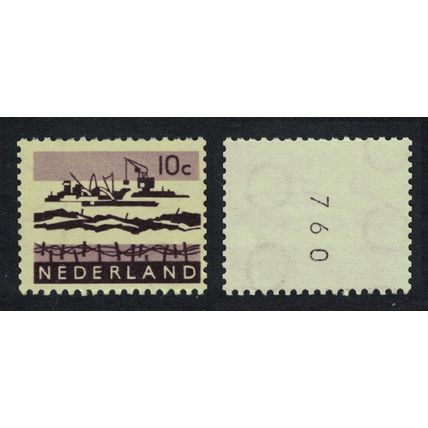 Netherlands Delta Excavation Works Control Number 1963 MNH SG#938 MI#800YxA