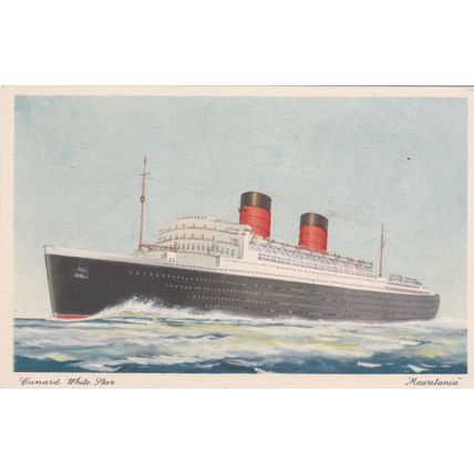 B308 CUNARD WHITE STAR - MAURETANIA