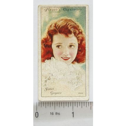 1934 Players Film Stars 2nd Series No. 21 Janet Gaynor