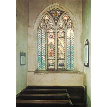 Postcards Church interiors. Job lot