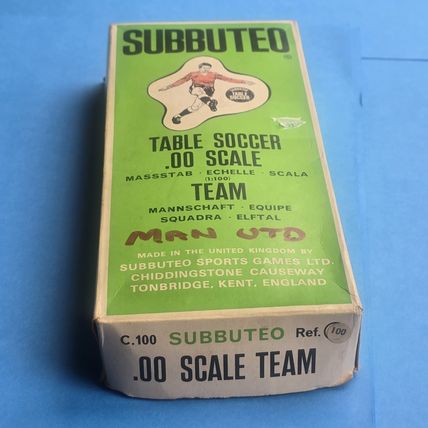 SUBBUTEO Reference No 100 Heavyweight HW Team MANCHESTER UNITED CORRECT BOX