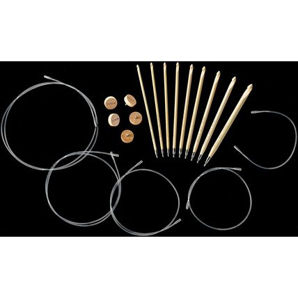 Clover Interchangeable Tunisian Crochet Hook "Takumi" Combo Set