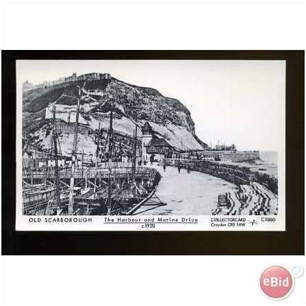 Yorkshire SCARBOROUGH Harbour & Marine Drive Postcard by Collectorcard (C1860)
