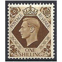 1936 SG477 1s Bistre Brown Unmounted Mint.