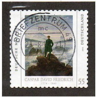 GER 2011 €0.55 (S/A) 'GERMAN PAINTING' FINE USED (EBID30-658)