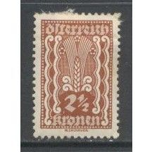Austria.SG464 2 1/2k Ear of Corn (Brown).Mounted Mint.Dec14