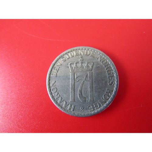 1957 NORWAY ONE KRONE FREE POST. AAJ